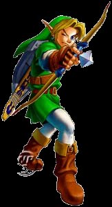 Link Drawing his Bow